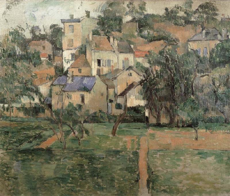 Paul Cezanne The Hermitage at Pontoise Norge oil painting art